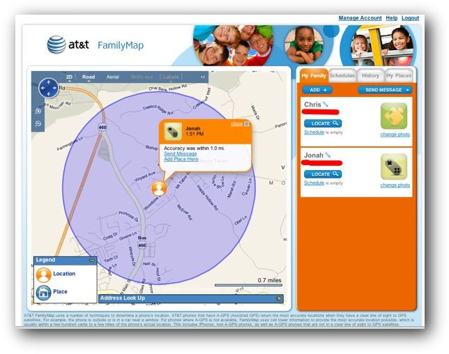 AT&T FamilyMap reach out and track someone Cool Mom Tech